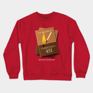 Fahrenheit 451 - Alternative Movie Poster Crewneck Sweatshirt